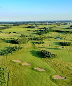 Fairway bunkers på hul 13